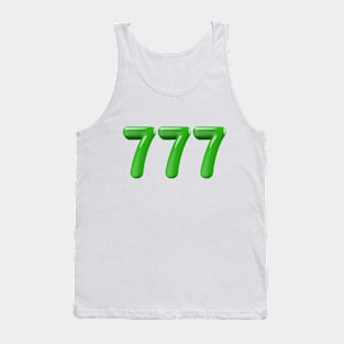 Lucky 7's - Green Tank Top